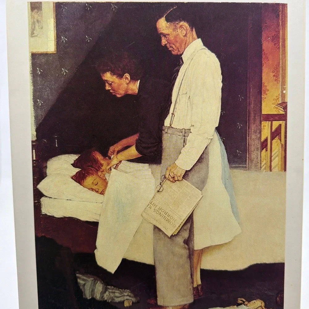 Norman Rockwell The Faith of America Hardcover Book Fred Bauer Guidepost Vintage